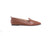 Pointed Loafer - tan leather