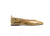 Pointed Flat - gold supa leather