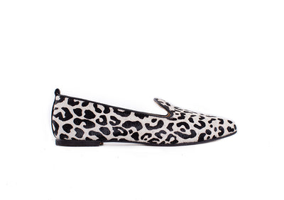 Pointed loafer - pony hair wildcat