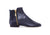 Classic ankle boot - navy leather