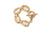 Hammered Brass Bracelet - Seringa